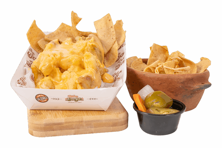 Papa horneada con queso